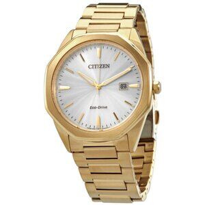 Citizen Eco-Drive Men's Corso Gold-Tone Stainless Steel Bracelet Watch 41mm